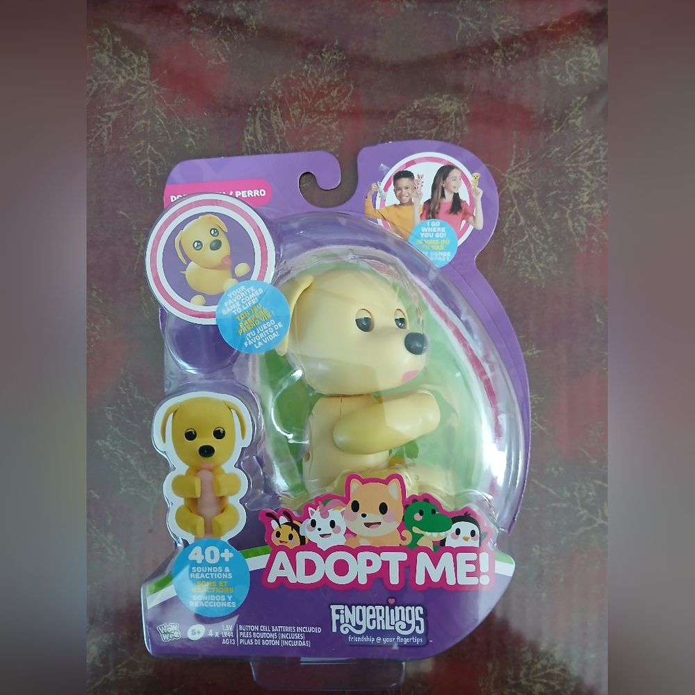 Adopt Me! Interactive Yellow Dog Action Figure